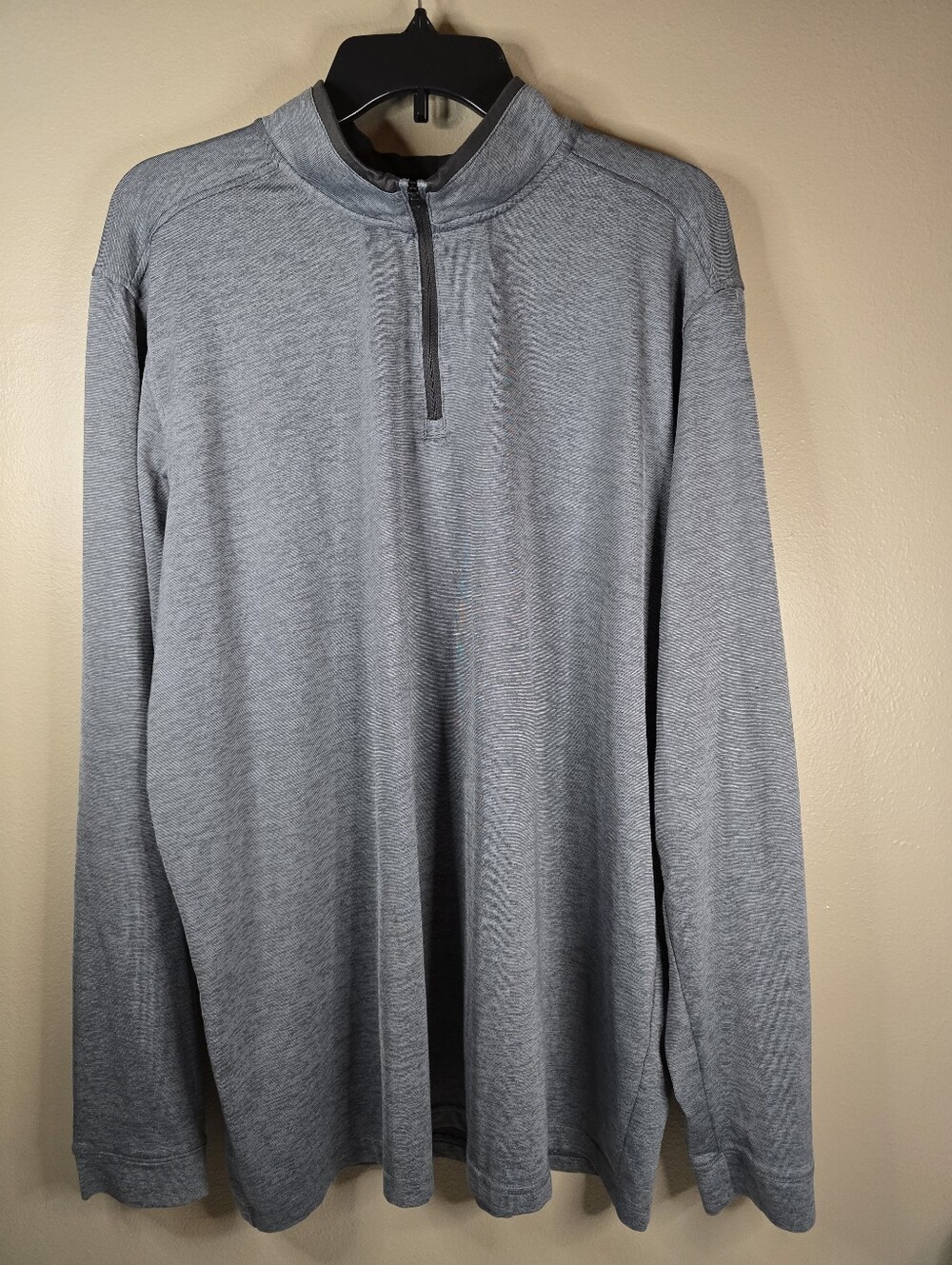 Under Armour Men's Size 2XL Gray Quarter-Zip Golf Performance Long Sleeve